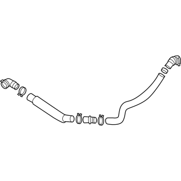 Kia 25415P2600 Hose Assembly-RADAATOR, L