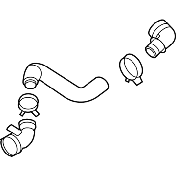 Hyundai 25414-S1600 Hose Assembly-Radiator, UPR