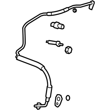 Ford 8L8Z-19867-E Connector Hose