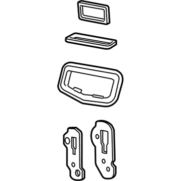 GM 10393212 Seal Kit-Heater & A/C Evaporator & Blower Module (C67 & C40)