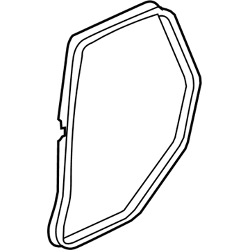 Honda 72855-SAA-013 Seal, L. RR. Door Opening