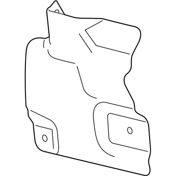 GM 12692523 Heat Shield