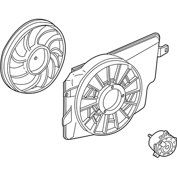 Ford 3R3Z-8C607-A Fan Module