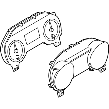 Ford JR3Z-10849-CB Cluster Assembly