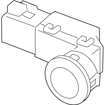 Honda 39680-T0A-R01YF Sensor Assembly, Parking (Still Night Pearl)