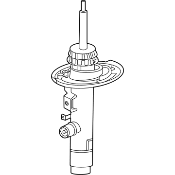 BMW 37-10-6-894-635 SPRING STRUT FRONT LEFT VDC