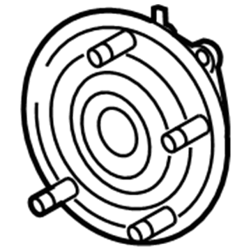 Mopar 5171124AD Wheel Hub And Bearing