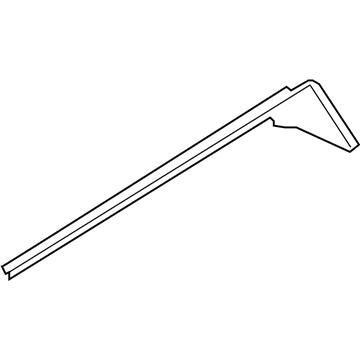 BMW 51-33-7-429-635 CHANNEL SEALING, INSIDE, DOOR