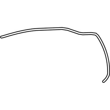 Hyundai 81684-3Q000 Hose-Sunroof Drain Rear