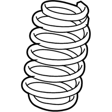 Mopar 4766058AD Front Coil Spring