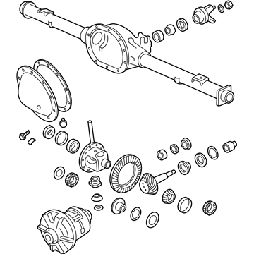 Mopar 68003409AA Axle-Service Rear