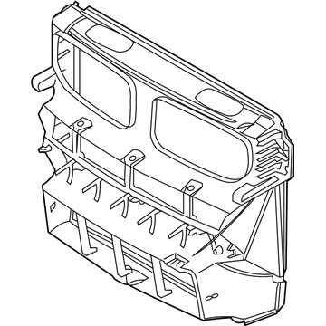 BMW 51-64-8-055-208 Cooling Air Duct