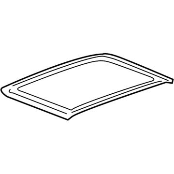 GM 84501217 Sunroof Glass