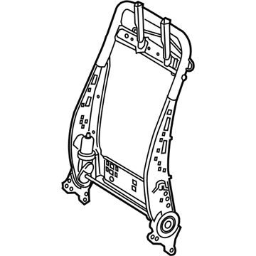 Lexus 71014-48110 Frame Sub-Assembly, Front Seat