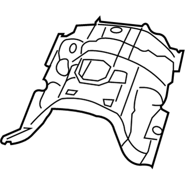 Mopar 55373021AE Shield-Exhaust