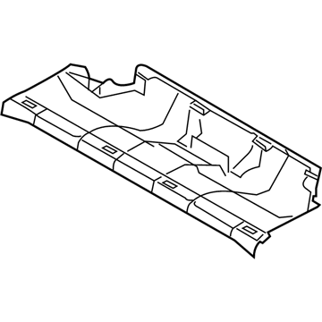 BMW 52-20-6-984-869 Seat Pan