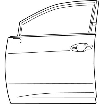 Lexus 67002-0E070 Panel Sub-Assy, Front Door, LH