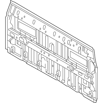 Toyota 64101-04250 Back Panel