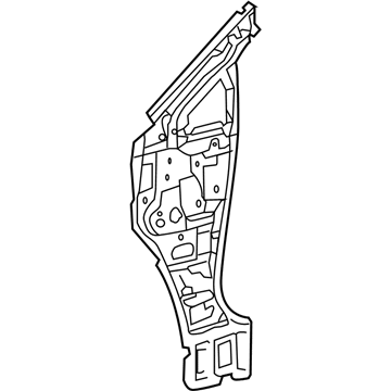 Lexus 61023-0E010 Pillar Sub-Assy, Front Body, Inner RH