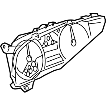 GM 25894034 Instrument Panel Gage CLUSTER