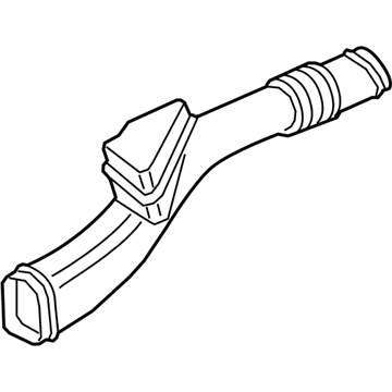 BMW 13-71-8-662-935 INTAKE DUCT, RIGHT