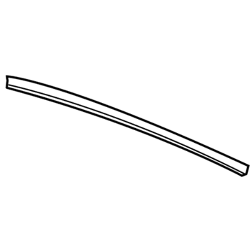 BMW 51-35-7-317-783 Window Guide Web, Outside Left