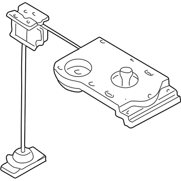 Nissan 57210-1B000 Carrier Assy-Spare Wheel, Hoist