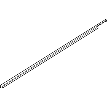 Nissan 80821-6RA0A Moulding Assy-Front Door Outside, LH