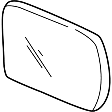 Honda 76203-S10-A01 Mirror, Passenger Side (1400R)