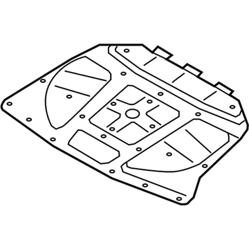 BMW 51-48-6-989-301 Sound Insulating Engine Hood