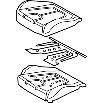 Hyundai 88100-J3010-PME Cushion Assembly-FR Seat, LH