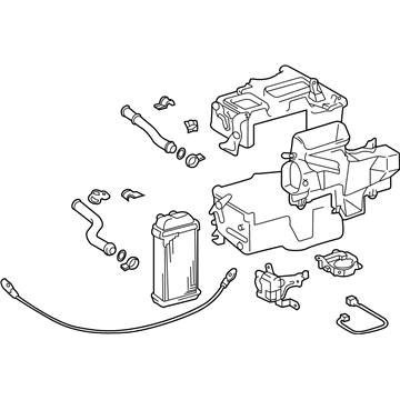 Toyota 87150-04060 Heater Assembly