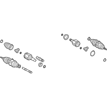 Lexus 43410-0E011 Shaft Assy, Front Drive, RH