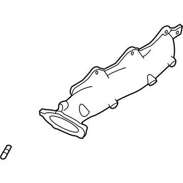 Kia 2851039880 Exhaust Manifold Assembly, Left