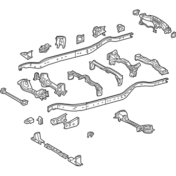 Toyota 51001-0C615 Frame Assembly