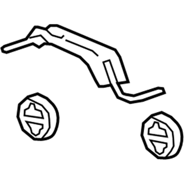 Lexus 17509-38020 Support, Exhaust Pipe No.4