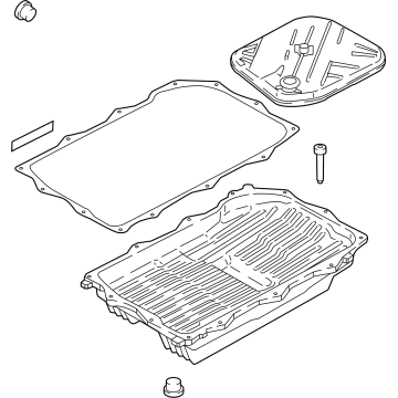 BMW 24-11-9-504-520 KIT, OIL PAN FLUID FILTER AU