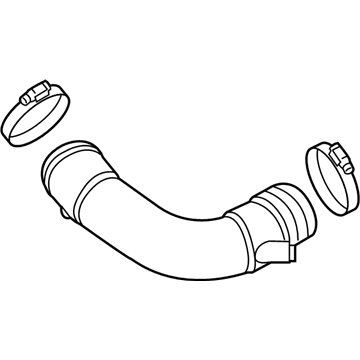 Nissan 16578-9BK0A Hose-Air Duct