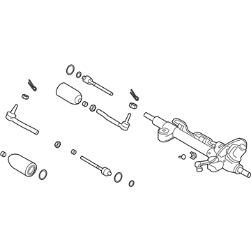 Infiniti 49001-3WG0A Power Steering Gear & Linkage Assembly