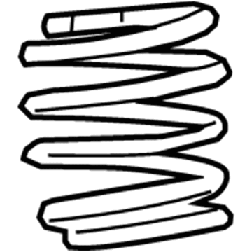 Mopar 68339384AA Front Coil Spring