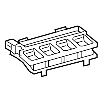 Lexus 87201-33560 Duct Sub-Assembly, Air