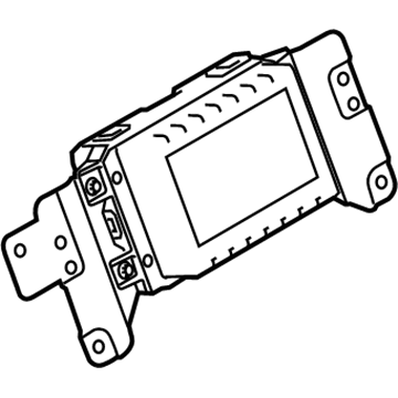 Ford BT4Z-10D885-D Display Unit