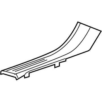 GM 84154553 Rear Sill Plate