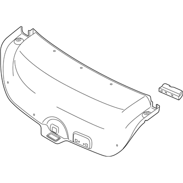 Kia 81050M7000 Trim Assembly-Trunk Lid