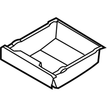 Kia 882993E000CY Tray Assembly-Seat Under