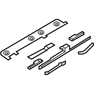 BMW 54-10-7-198-762 Mechanism, Suspended Headliner