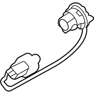 Hyundai 92491-CW000 HOLDER & WIRING-REAR COMBI, O/S