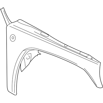 Mopar 55360598AB Fender-Front