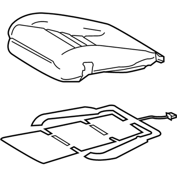 Lexus 71101-0E090-B0 Seat Sub-Assembly, Front RH