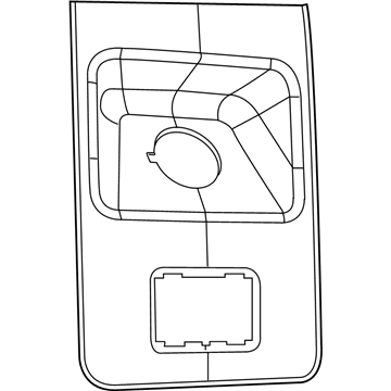 Mopar 1VF33DW1AA Cap-Console